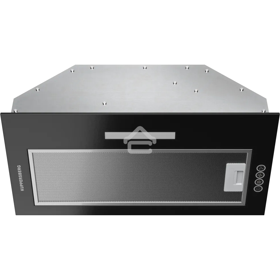 Вытяжка встраиваемая Kuppersberg Intouch 60 B черный, 54 см, 650 куб. м/ч, 41 дБ