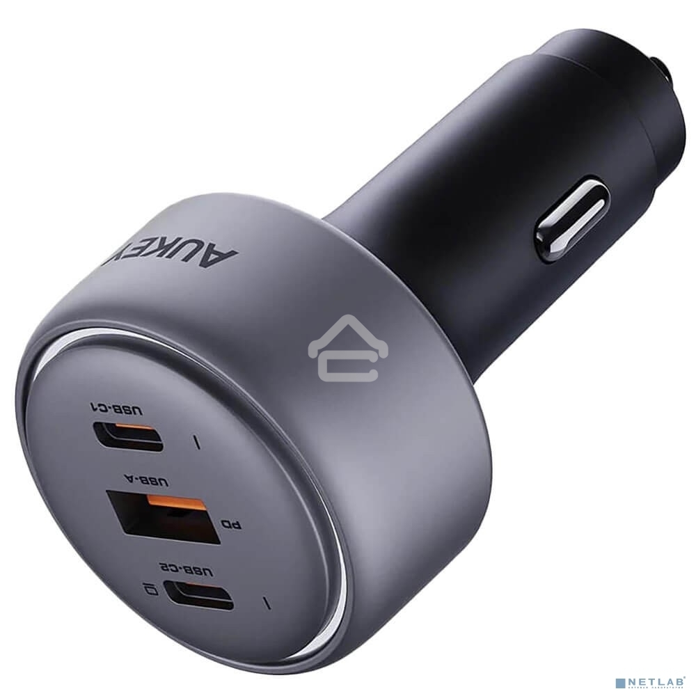 Автомобильное зарядное устройство Aukey Pathfinder 100W серый ACC-CC-P3