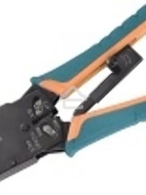 Инструмент обжимной ITK для RJ45, RJ12, RJ11 с храповым мех. и вертикальным положением обжима