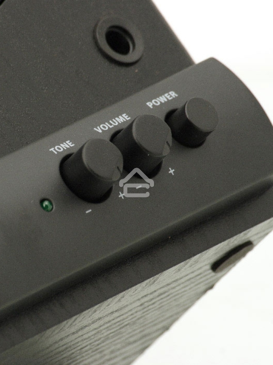 Колонки Sven SPS-607 2.0 черный 6Вт