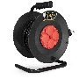 Удлинитель на катушке ExeGate EX286338RUS industrial ECS-2-1R (4 евророзетки с заземлением и с защитными крышками, IP44, 25м, защита от детей, защита от перегрузки, 3х1,0мм2, 10А/2.2кВт)