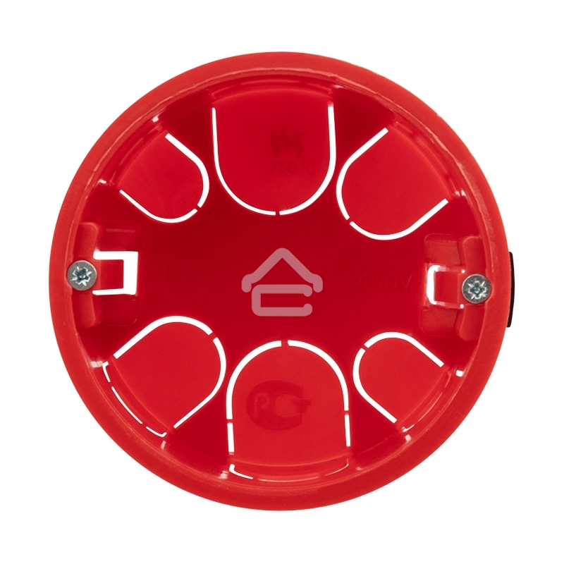 Коробка распаячная Rexant СУ для полых стен D 80х40 мм