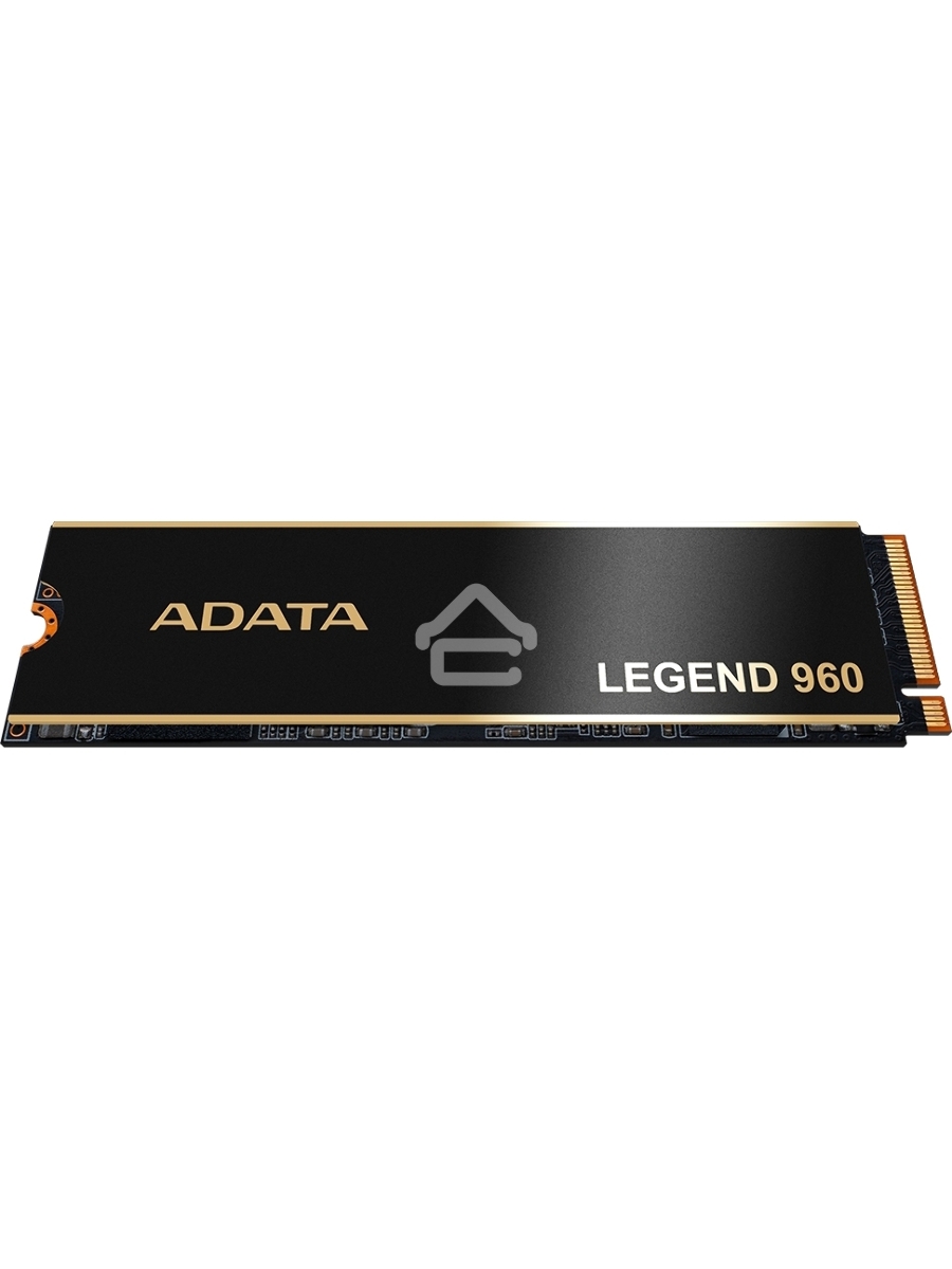 Накопитель SSD ADATA LEGEND 960, 2Tb, PCIe 4.0 x4, M.2 2280, NVMe, R/W 7400/6800, с радиатором