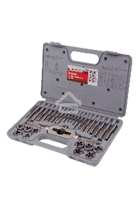 Набор метчиков и плашек MATRIX MASTER 77337 М3 - М12, 31 предмет