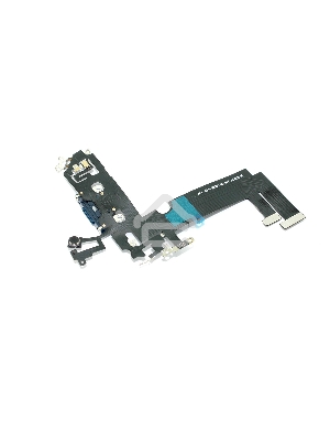 Шлейф с разъемом зарядки и микрофоном для Apple iPhone iPhone 12 Mini, черный