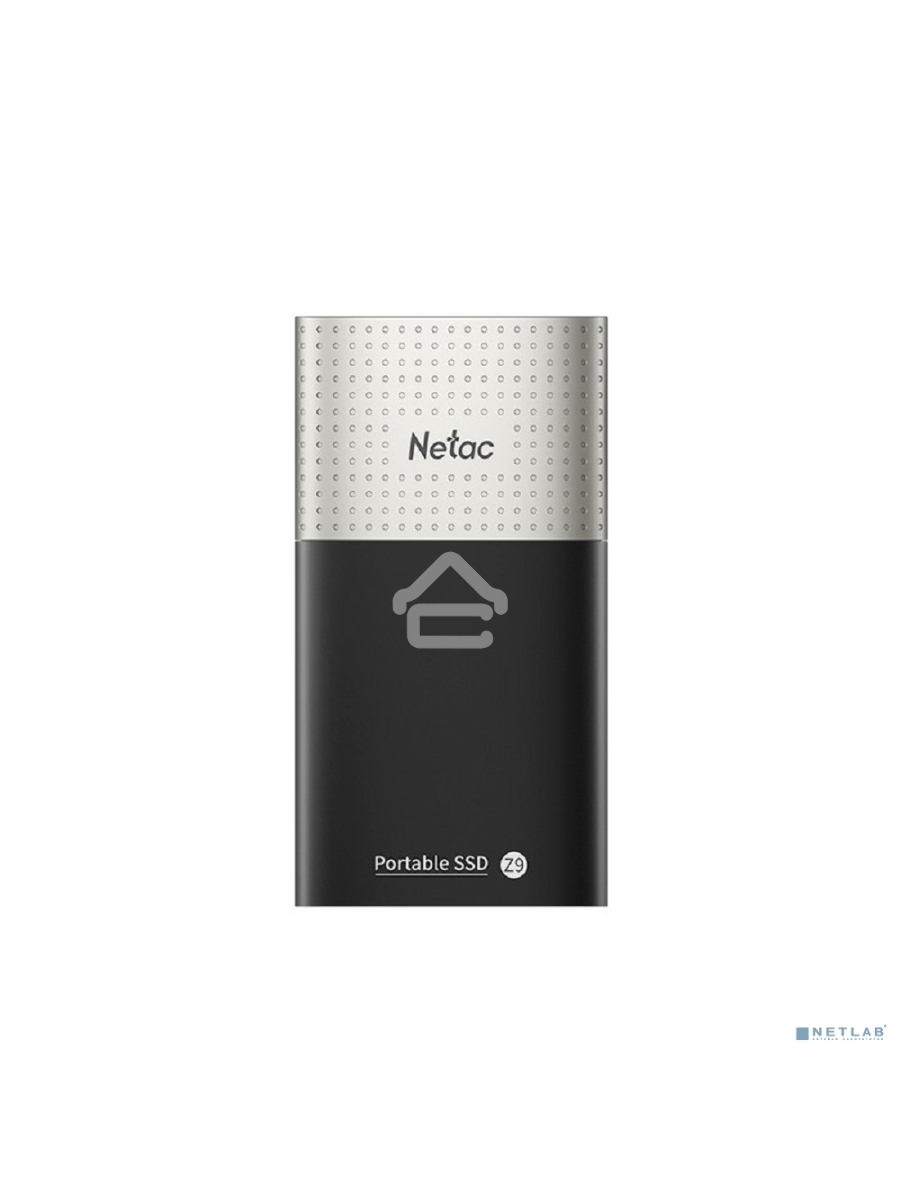 Внешний накопитель SSD External Netac 250Gb Z9 <NT01Z9-250G-32BK> (USB3.2, up to 550/480MBs, 90х47.5х11.5mm, Aluminium+Plastic)
