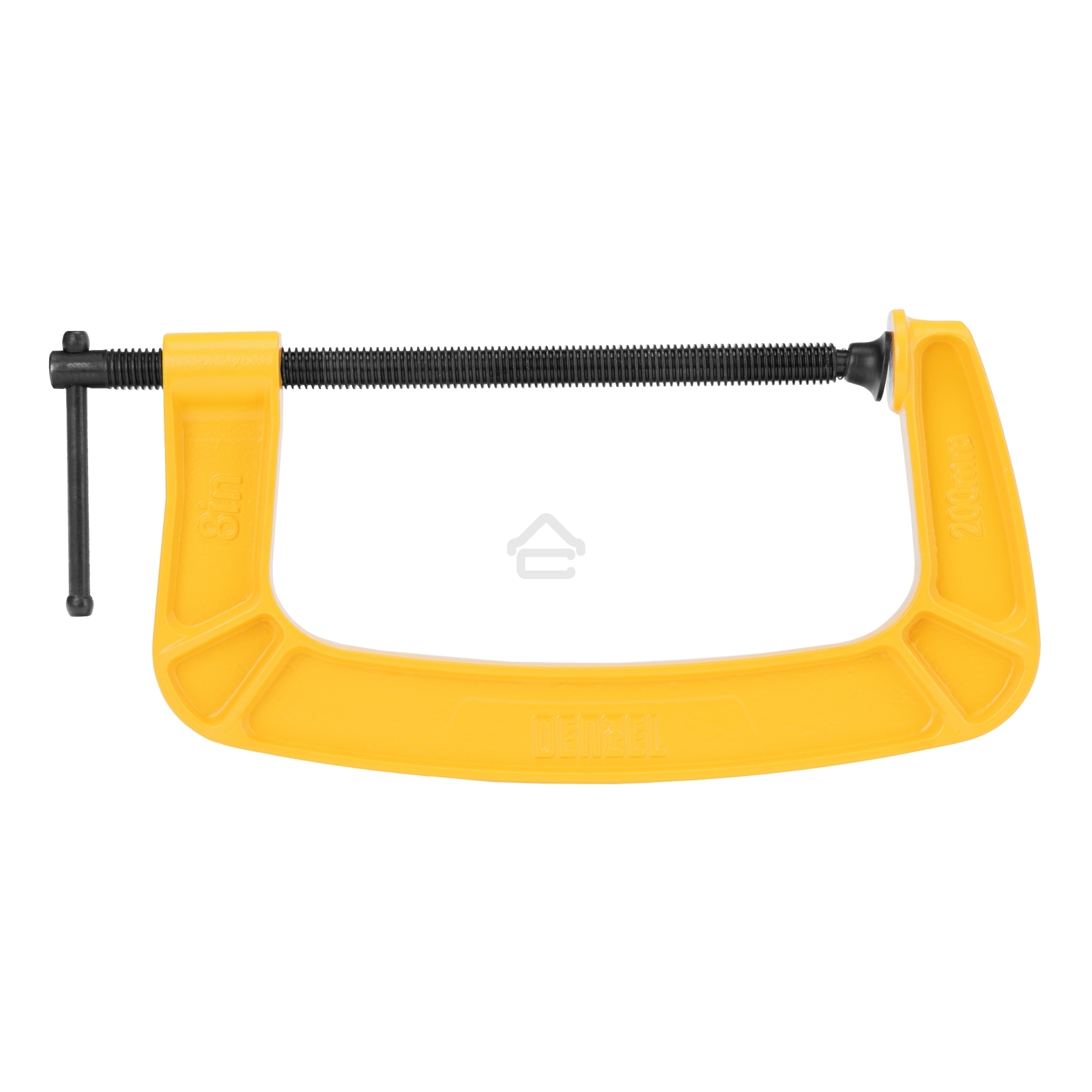 Струбцина Denzel G-образная, усиленная, 200 мм