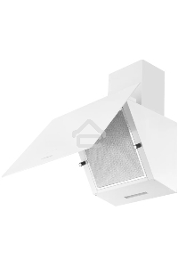 Вытяжка Kuppersberg F 605 W наклонная, 60 см, 850 м3/ч, отвод/рециркуляция, 3 скорости, белый цвет