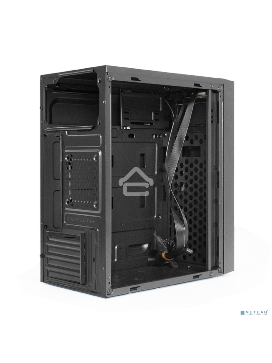 Корпус ExeGate BAA-113 EX292347RUS Minitower (mATX, без БП, 2*USB, аудио, черный)