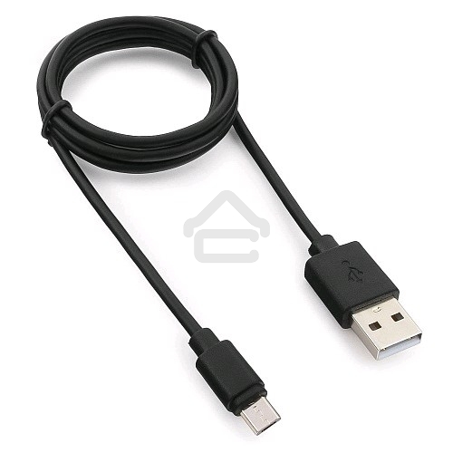 Кабель Гарнизон Кабель USB 2.0 Pro, AM/microBM 5P, 1м, черный, пакет (GCC-mUSB2-AMBM-1M)