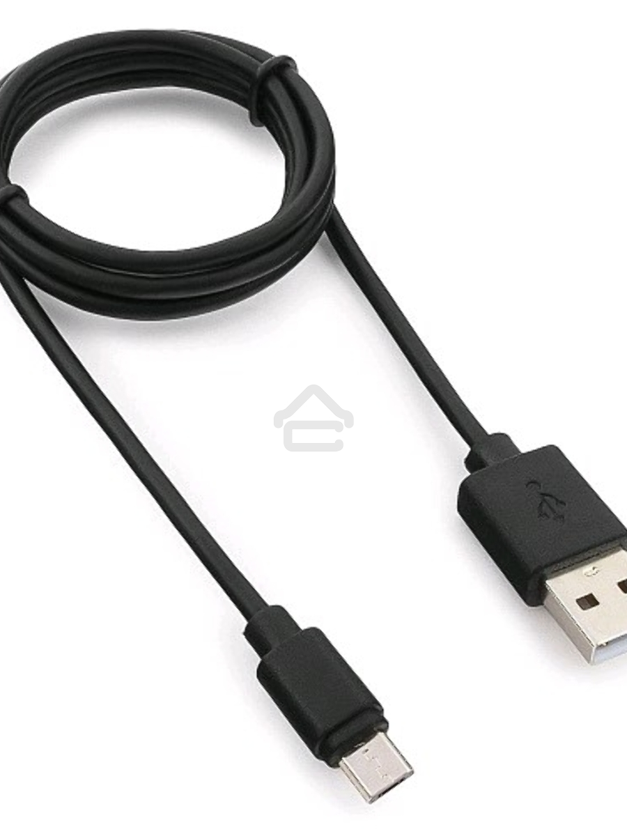 Кабель Гарнизон Кабель USB 2.0 Pro, AM/microBM 5P, 1м, черный, пакет (GCC-mUSB2-AMBM-1M)