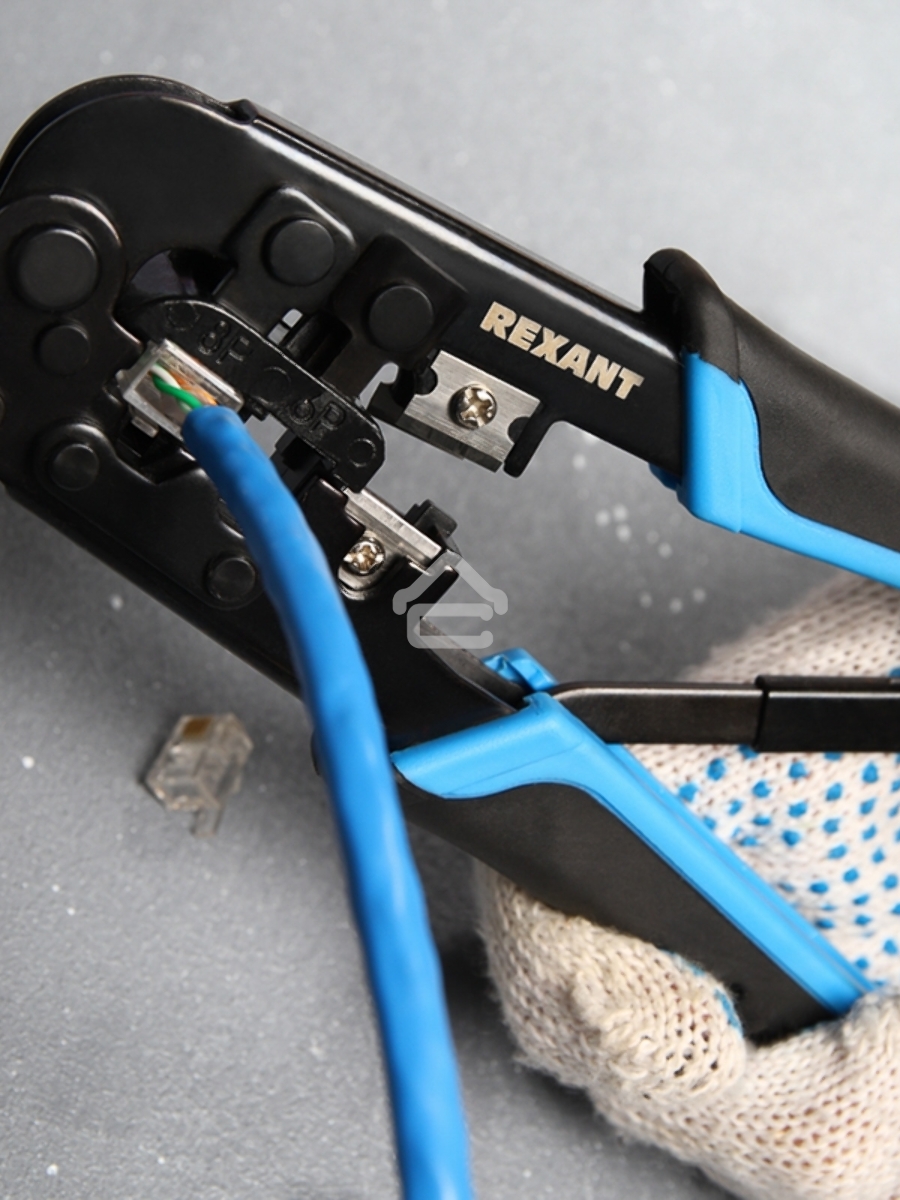 Кримпер для обжима Rexant HT-568R (12-3432-1) 8P8C / 6P6C (HT-568R) (TL-568R)