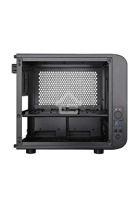 Корпус Case Tt Core V1 CA-1B8-00S1WN-00 mATX/ win/ black/ USB3.0/ no PSU
