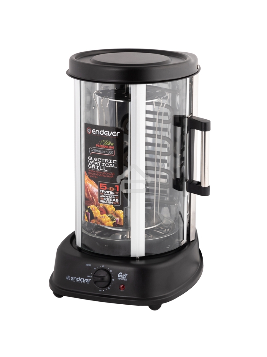Электрический вертикальный гриль Endever Grillmaster 300