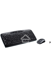 Клавиатура + мышь Logitech MK330 клав:черный мышь:черный USB беспроводная Multimedia