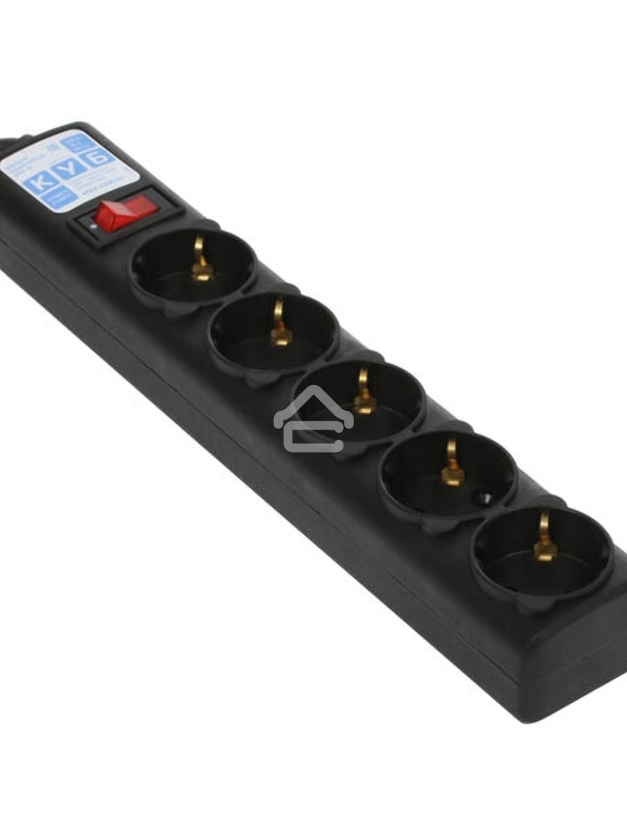 Сетевой фильтр Surge protector Power Cube 1.9m for conn. to UPS(C14) 5 outlets, 10A black/graffite