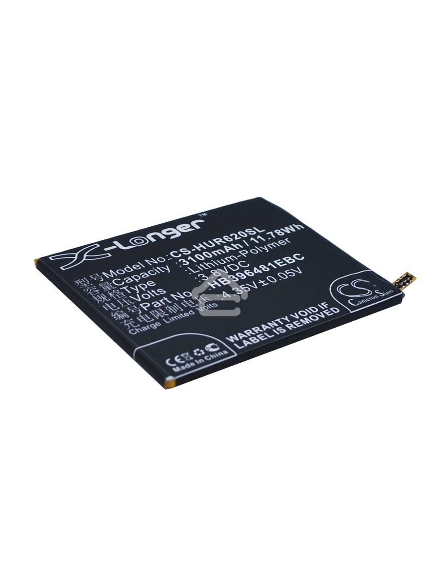 Аккумулятор CameronSino CS-HUR620SL HB396481EBC для Huawei Ascend G7 Plus3.8V / 3100mAh / 11.78Wh