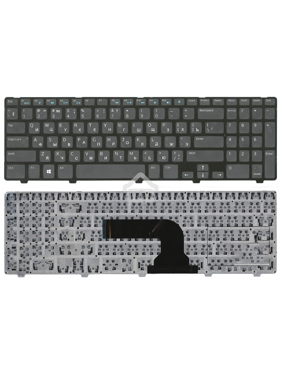 Клавиатура для ноутбука Dell Inspiron 15R 3521 15R 5521 черная