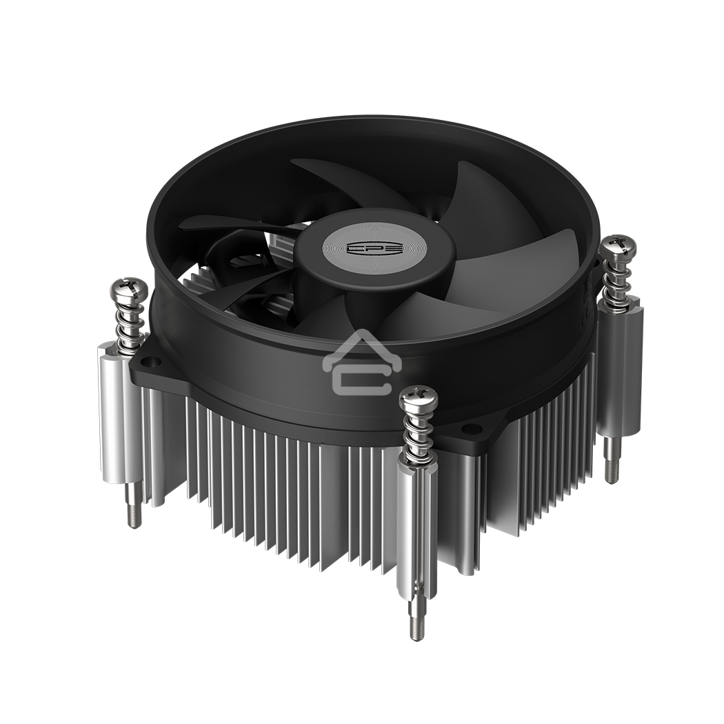 Кулер для процессора PCCooler R95S-I черный 92мм алюминий 2600rpm 31.1db 4-pin 95W