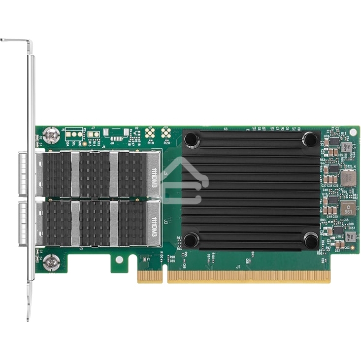 Сетевая карта MELLANOX ConnectX-6 Dx EN adapter card, 100GbE, Dual-port QSFP56, PCIe 4.0 x16, No Crypto, Tall Bracket