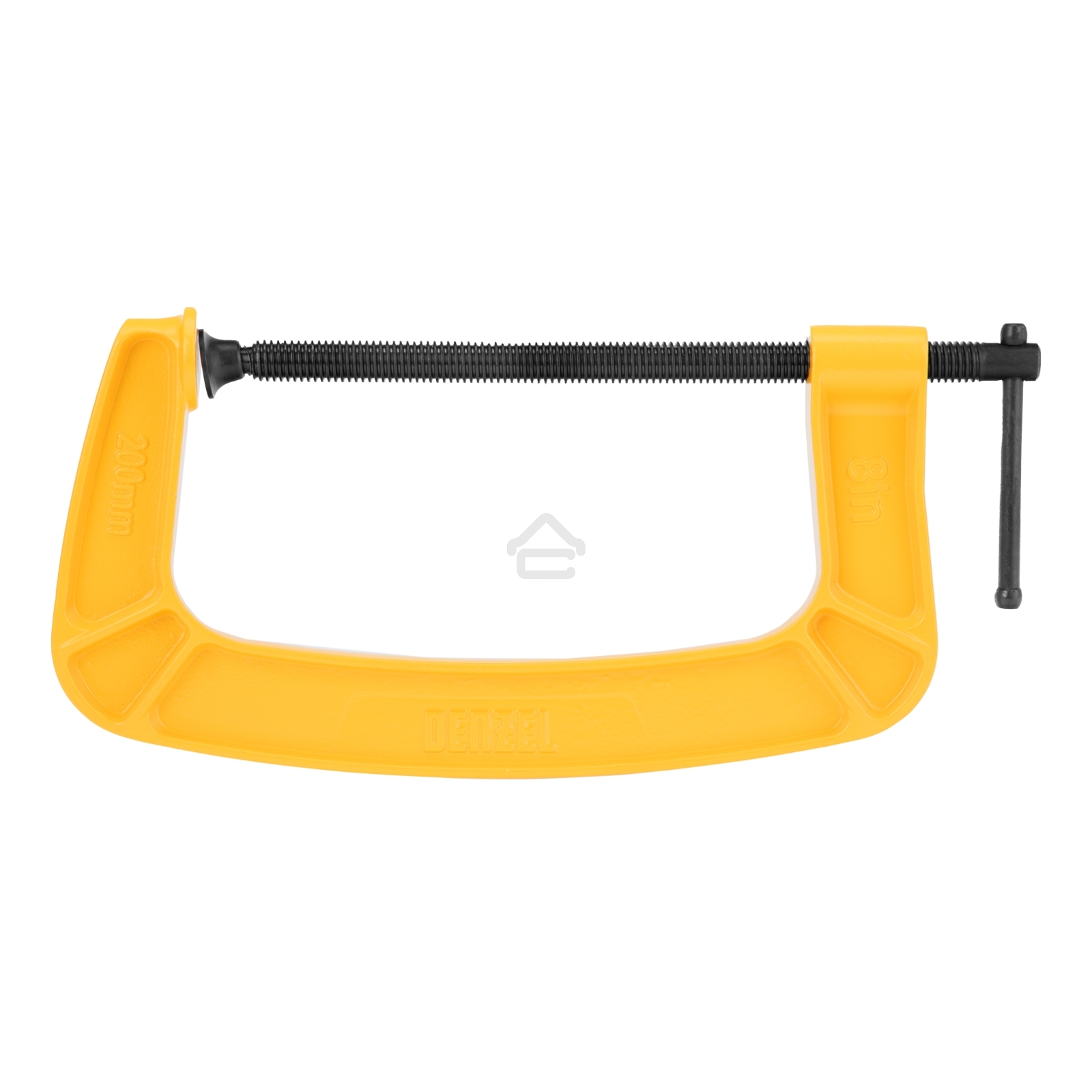 Струбцина Denzel G-образная, усиленная, 200 мм