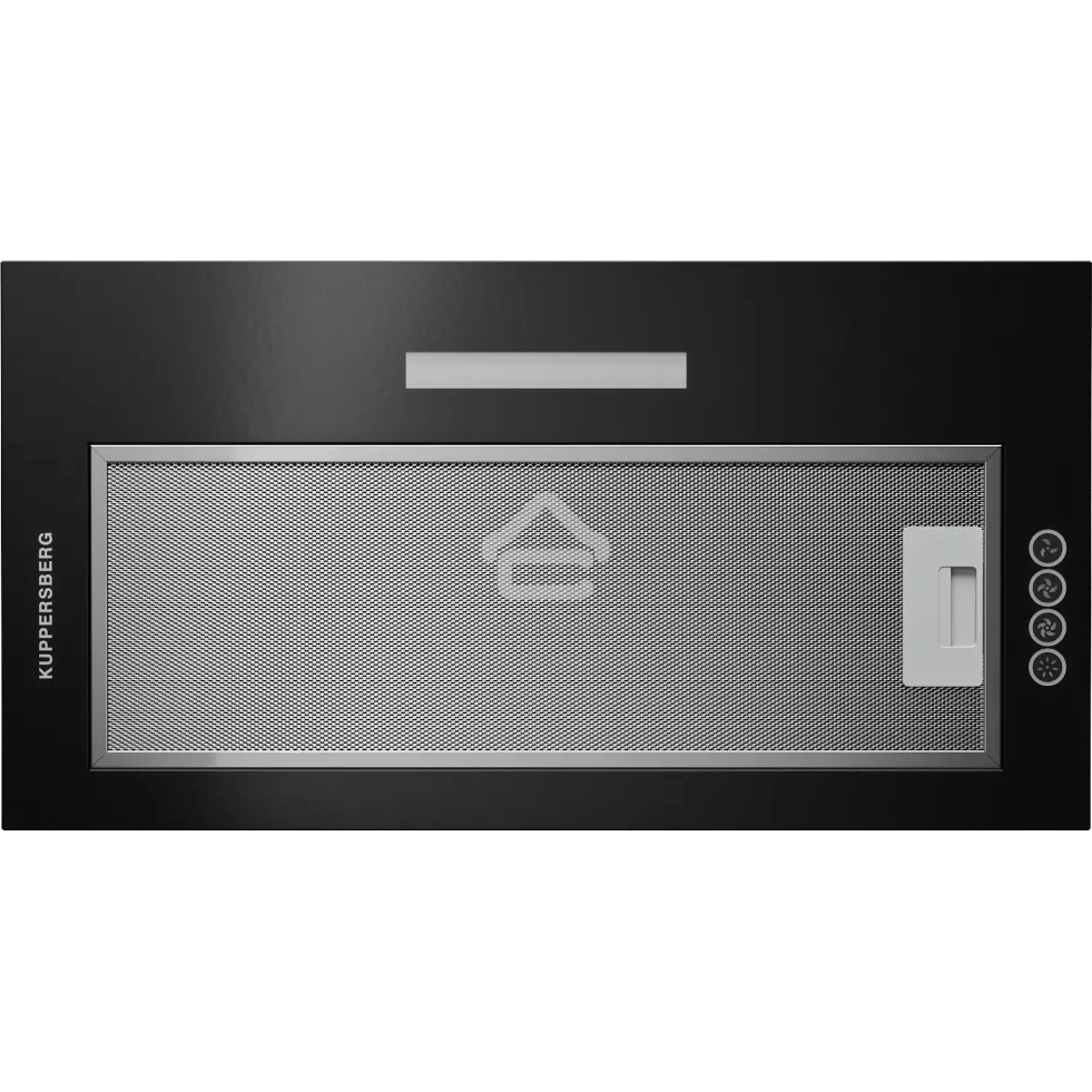 Вытяжка встраиваемая Kuppersberg Intouch 60 B черный, 54 см, 650 куб. м/ч, 41 дБ