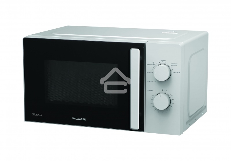 Микроволновая печь Willmark WMO-270MCS серый, 20 л, 700 Вт, переключатели - поворотный механизм