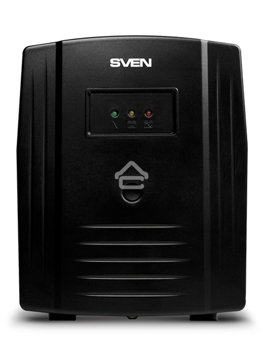 Источник бесперебойного питания SVEN Pro 1000 1000VA/720W USB, RJ-45 (3 EURO) 