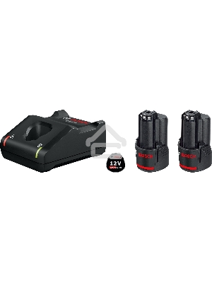 Набор Bosch GBA 12 В 2.0 A*ч + ЗУ GAL12V-40 (1600A019R8)  2 акк 12 В 2,0 Ач