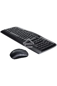 Клавиатура + мышь Logitech MK330 клав:черный мышь:черный USB беспроводная Multimedia