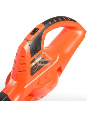 Воздуходув аккумуляторный PATRIOT CB215 21В UES, 2 режима, 150-208км/ч, 130м3/ч (без аккумулятора и зарядного устройства)