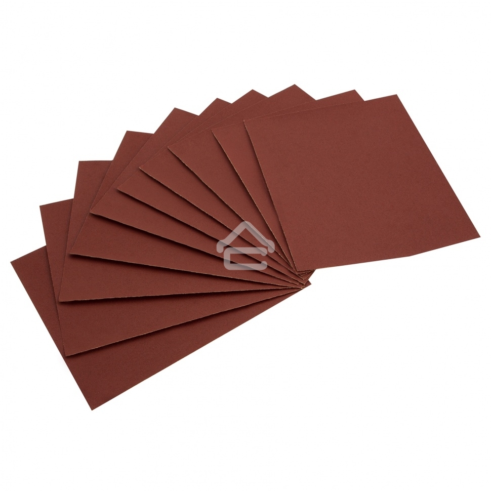 Шлифлист Matrix на бумажной основе, P 100, 230 х 280 мм, 10 шт., водостойкий