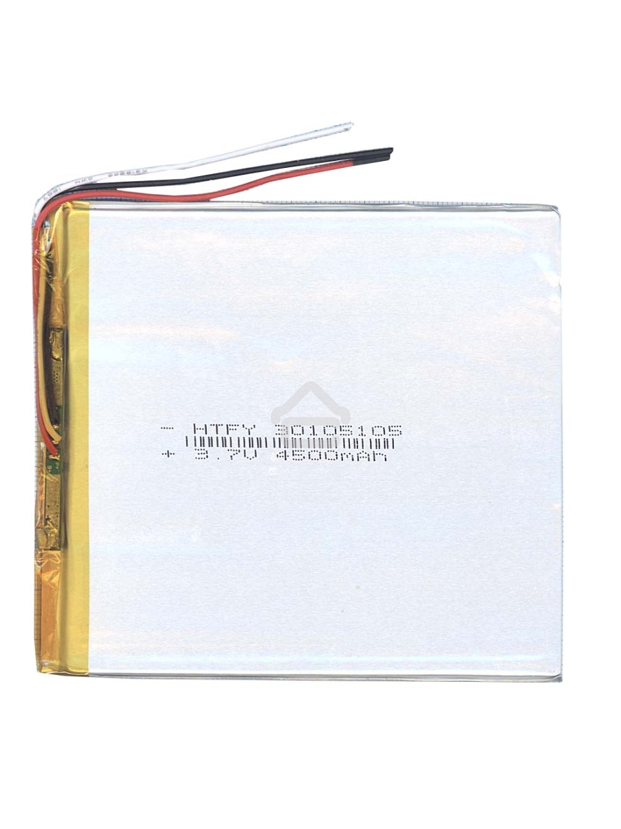 Аккумулятор Li-Pol (батарея) 3*105*105мм 3pin 3.7V/4500mAh