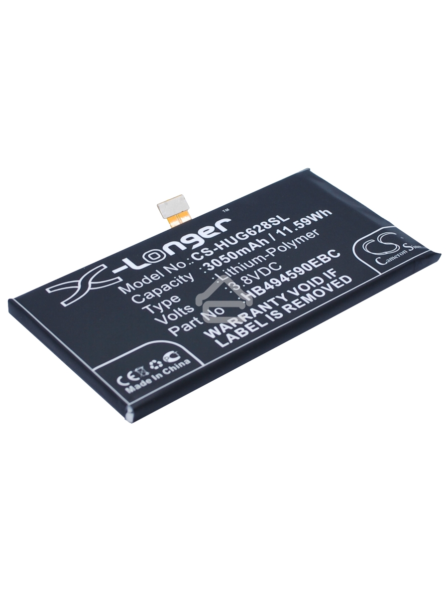 Аккумулятор CameronSino CS-HUG628SL HB494590EBC для Huawei Honor 73.8V / 3050mAh / 11.59Wh
