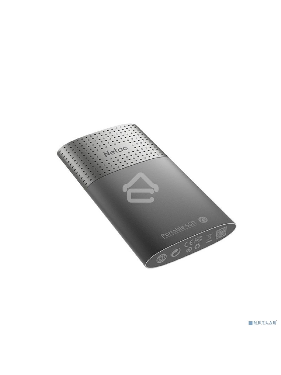 Внешний накопитель SSD External Netac 250Gb Z9 <NT01Z9-250G-32BK> (USB3.2, up to 550/480MBs, 90х47.5х11.5mm, Aluminium+Plastic)