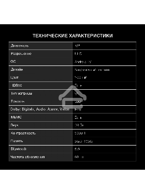 Телевизор  Hyundai 43
