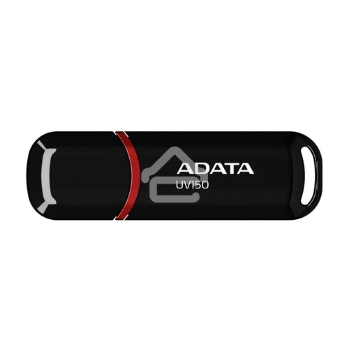 Флешка USB ADATA UV150 (AUV150-32G-RBK), 32Gb, USB 3.0, R/W 100/30, черный