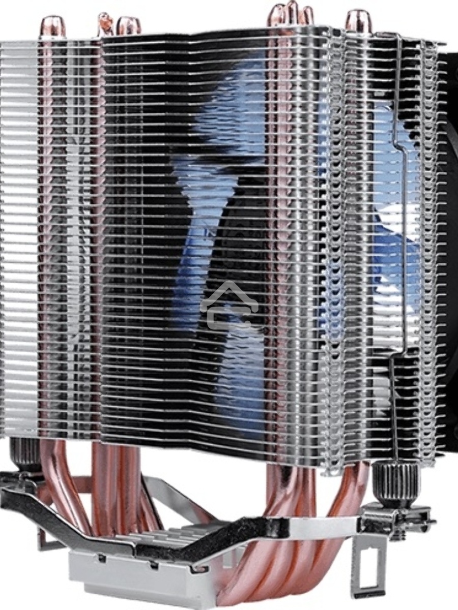 Кулер для процессора AeroCool / Formula Verkho 4 Lite серебристый, 90 мм, алюминий/медь, 2000 об/мин, 27 дБ, 4 pin, 125 Вт, 135 мм