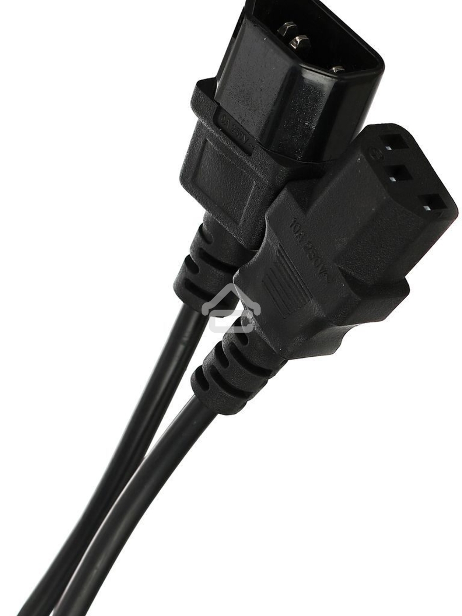 Кабель монитор - компьютер 220V (UPS -> устройство) <VDE> 3G*0.75mm VCOM (CE001-CU)5м 