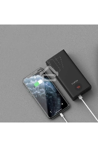 Мобильный аккумулятор Romoss PEA40 Li-Pol 40000mAh 3A+2.1A черный 2xUSB