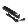 Сетевой фильтр Surge protector Power Cube 1.9m for conn. to UPS(C14) 5 outlets, 10A black/graffite