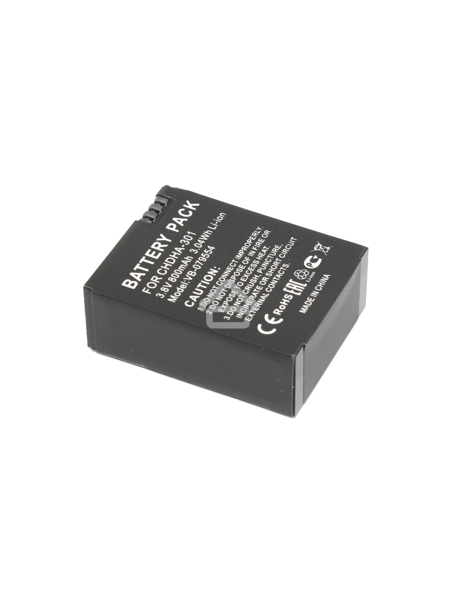 Аккумуляторная батарея для видеокамеры GoPro HD HERO (CHDHA-301) 3,8V 800mAh