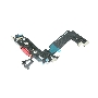 Шлейф с разъемом зарядки и микрофоном для Apple iPhone iPhone 12 Mini красный