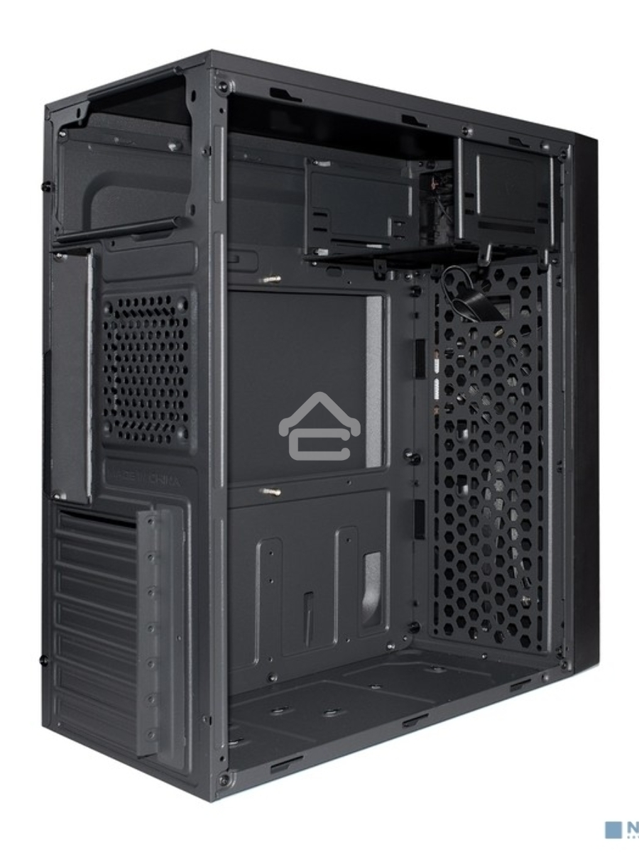 Компьютерный корпус Miditower ExeGate AA-440-AA500 (ATX, AA500 8 см, 2*USB, аудио)