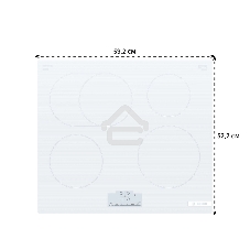 Индукционная варочная панель Bosch Serie 6 PIF612BB1E белый
