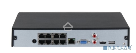 Видеорегистратор Dahua DHI-NVR2108HS-8P-I2 черный