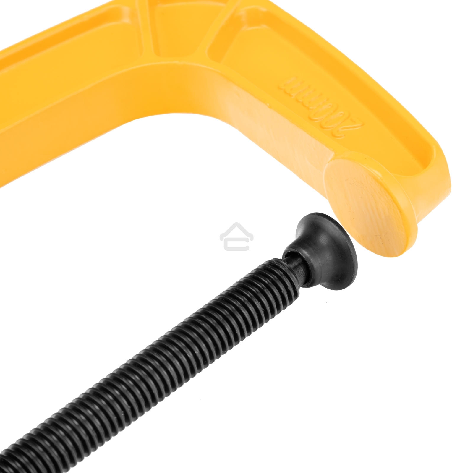 Струбцина Denzel G-образная, усиленная, 200 мм