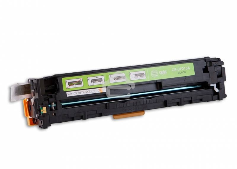 Картридж лазерный Cactus CS-CF210A черный (1600 стр.) для HP LaserJet Pro 200 M251/M276