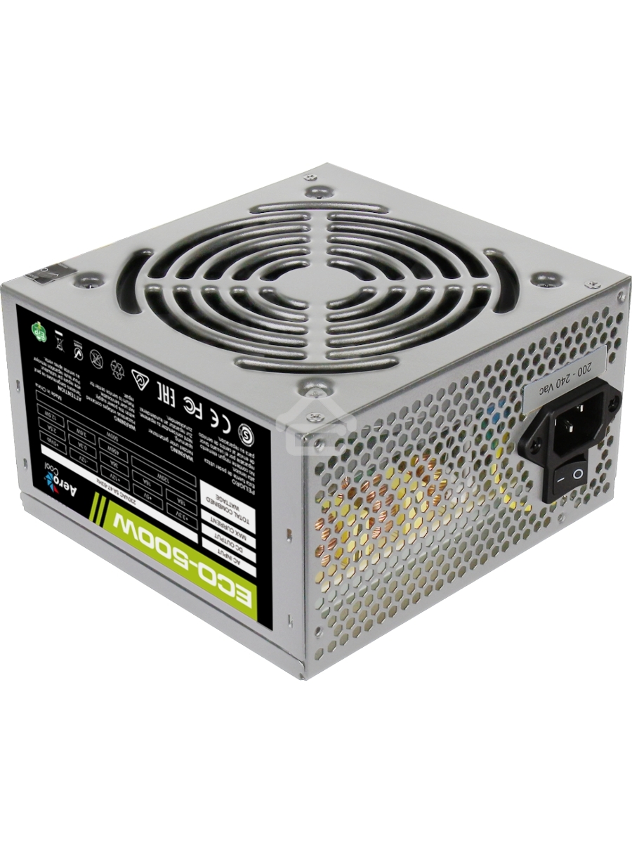 Блок питания Aerocool / Formula ECO-500W, 500Вт, 120мм, серый