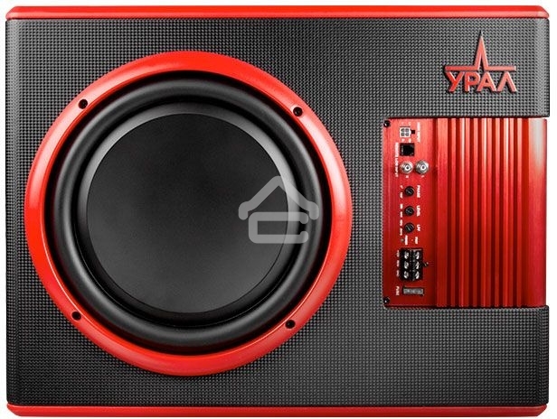 Сабвуфер автомобильный Ural АС-У12А 300Вт активный (30 см/12